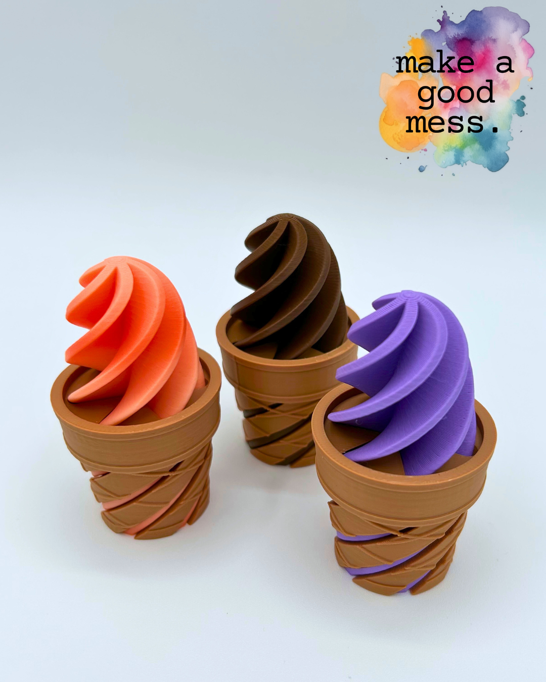 “Ice Cream” Vortex Fidget Toy