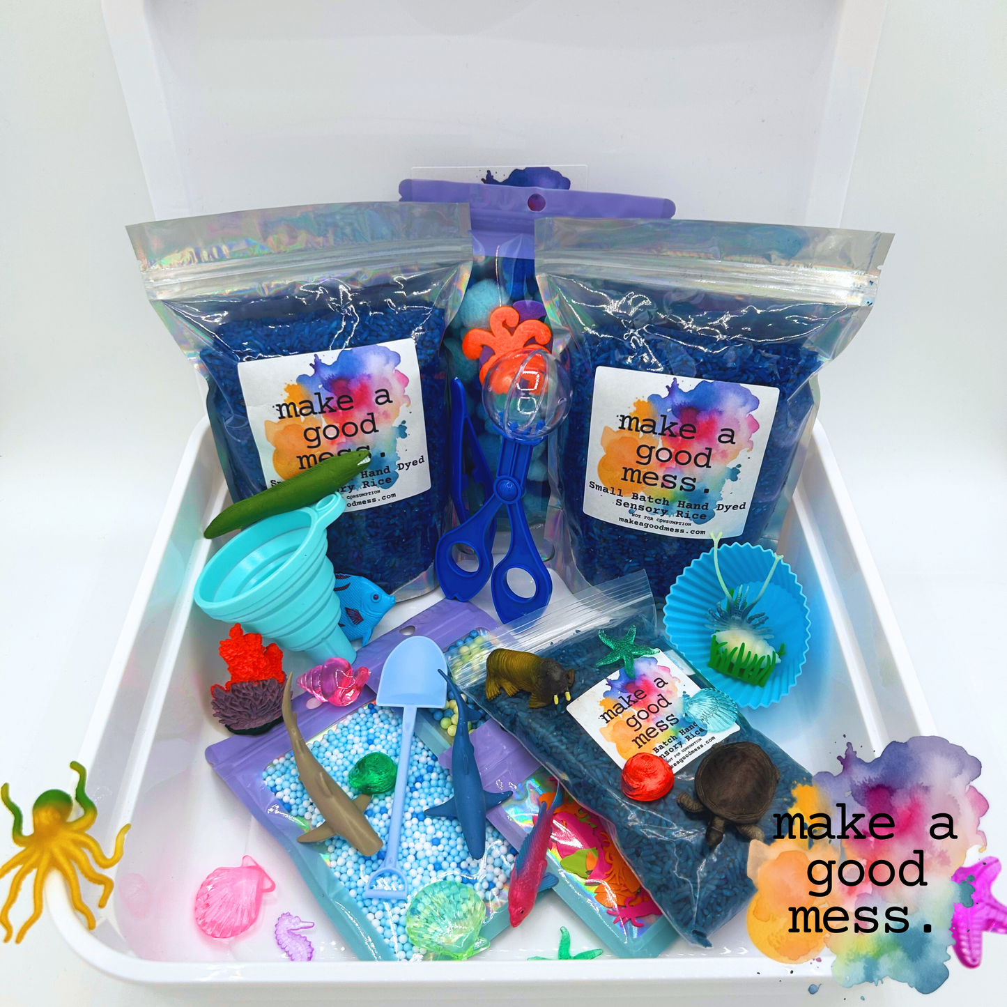 OCEAN - Fine Motor Skill Building Sensory Kit