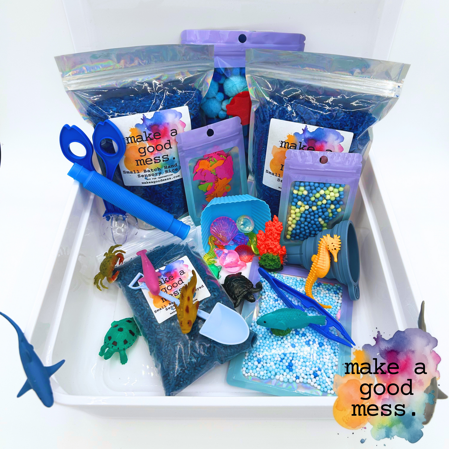 OCEAN - Fine Motor Skill Building Sensory Kit