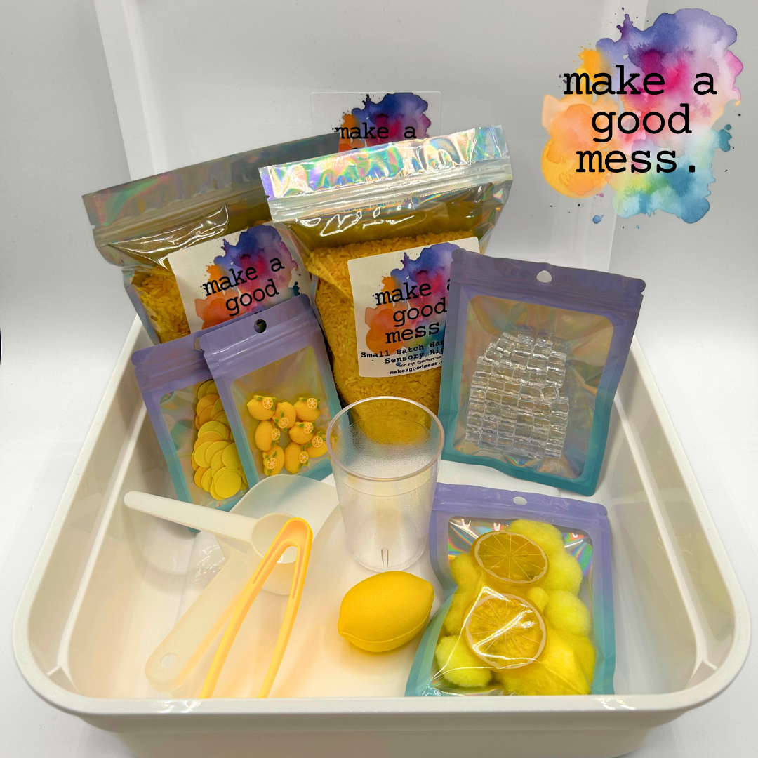 LEMONADE - Fine Motor Skill Building Sensory Kit