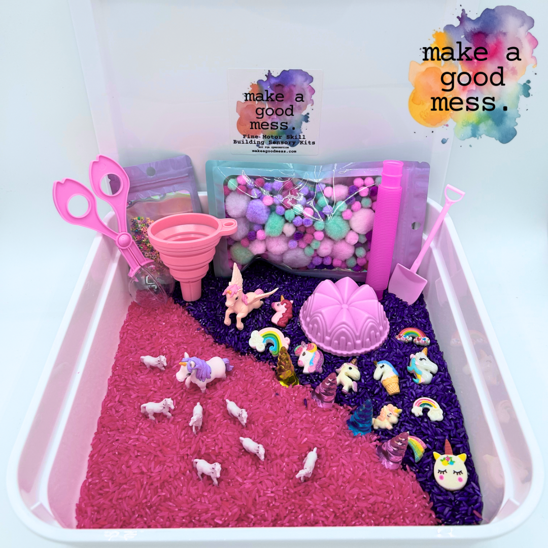 UNICORN - Fine Motor Skill Building Sensory Kit