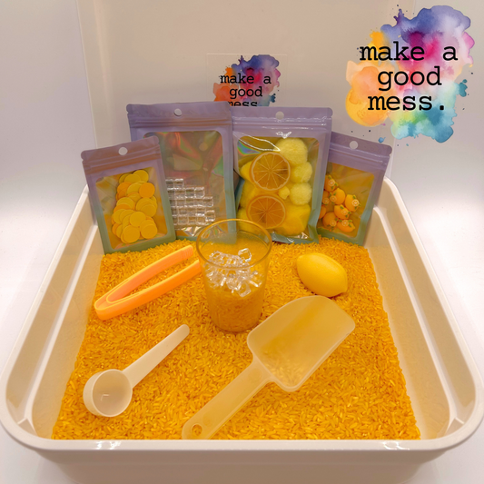 LEMONADE - Fine Motor Skill Building Sensory Kit