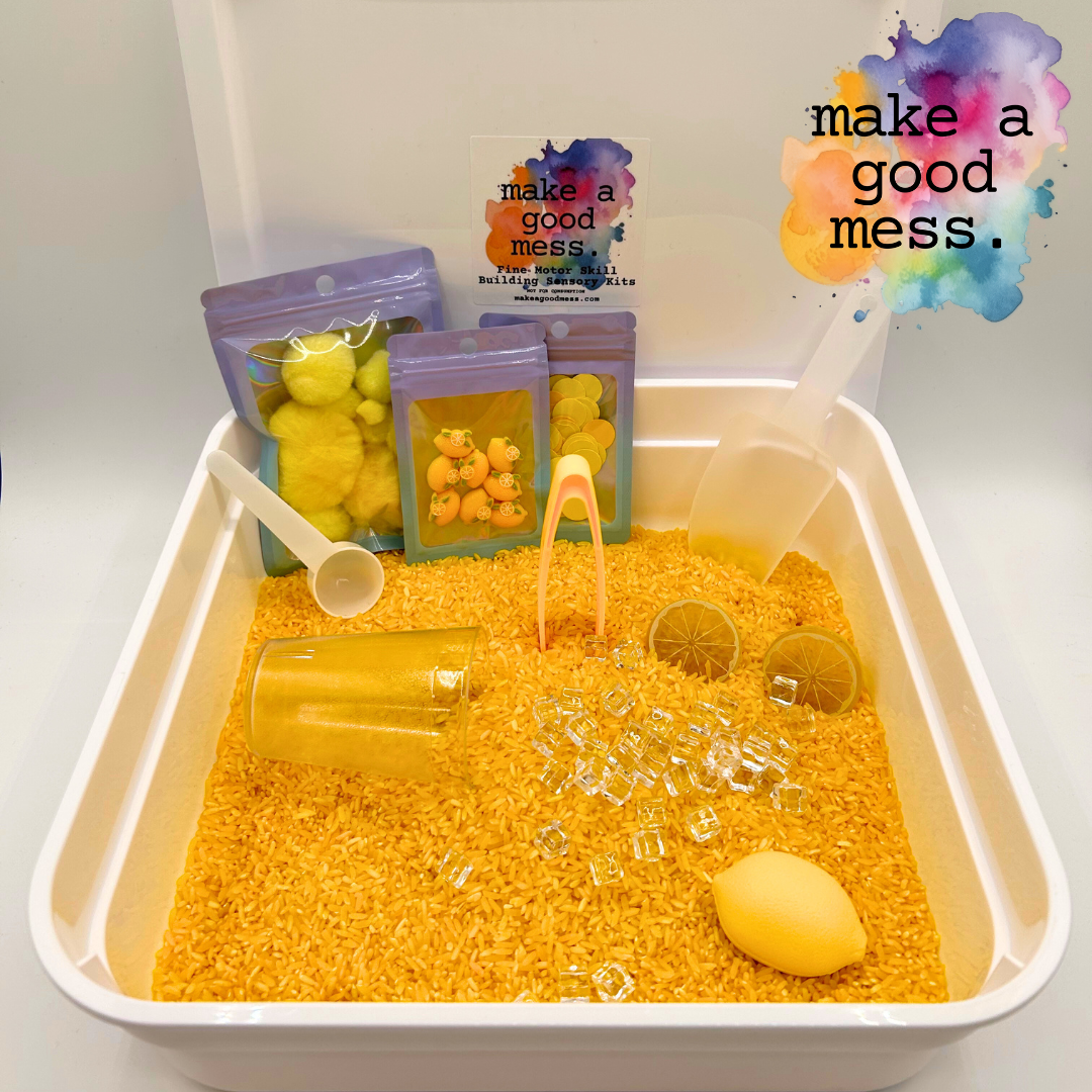 LEMONADE - Fine Motor Skill Building Sensory Kit