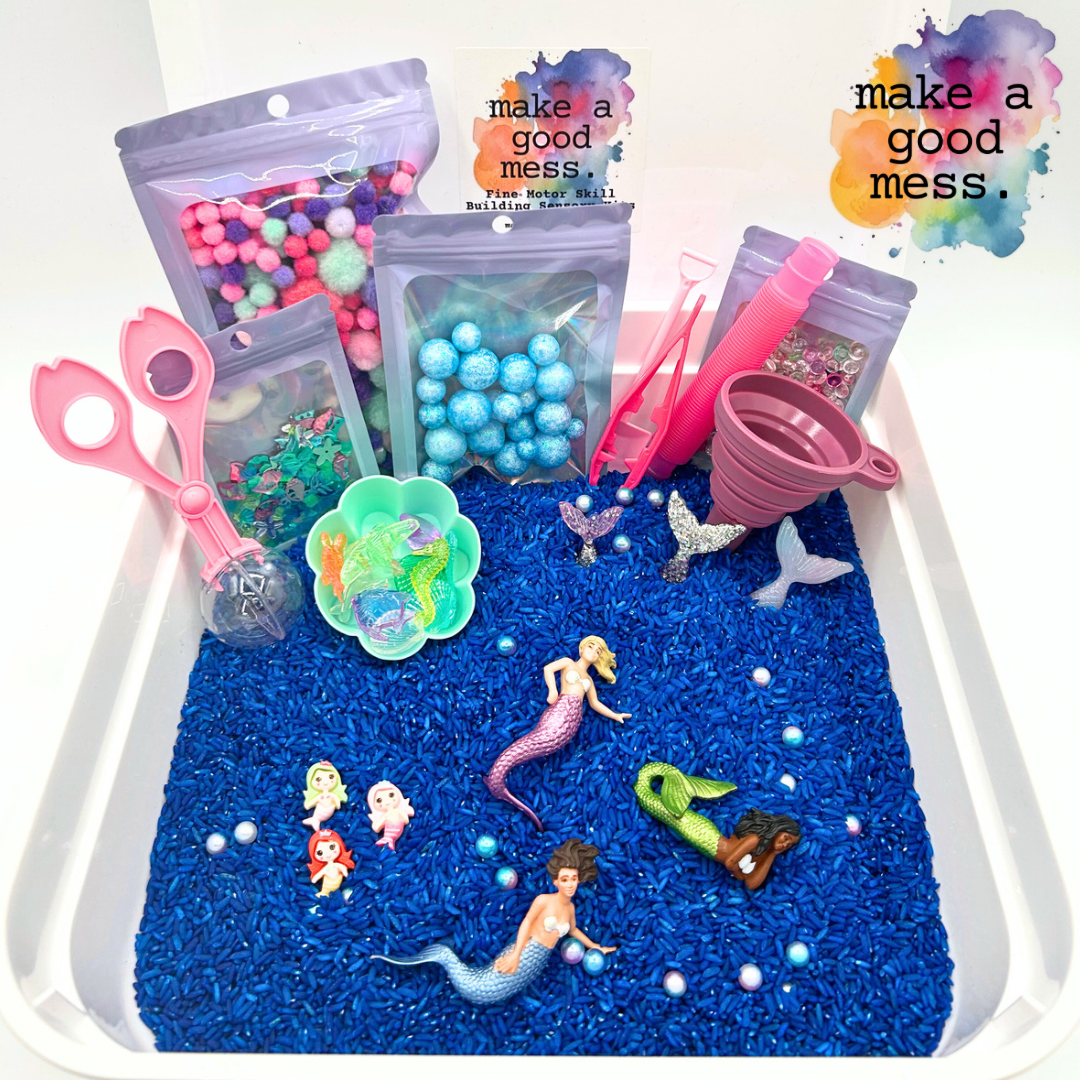 MERMAID - Fine Motor Skill Building Sensory Kit