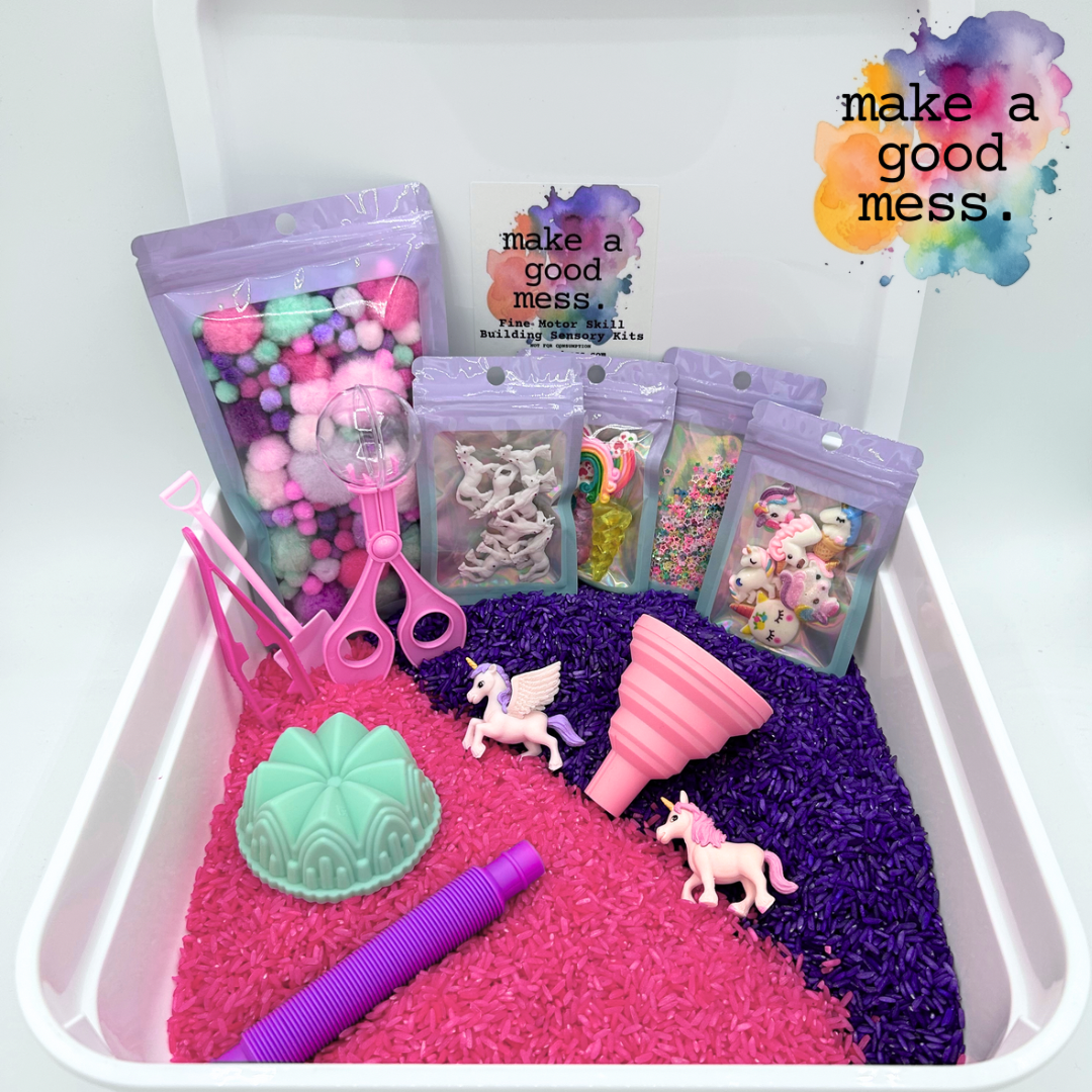 UNICORN - Fine Motor Skill Building Sensory Kit