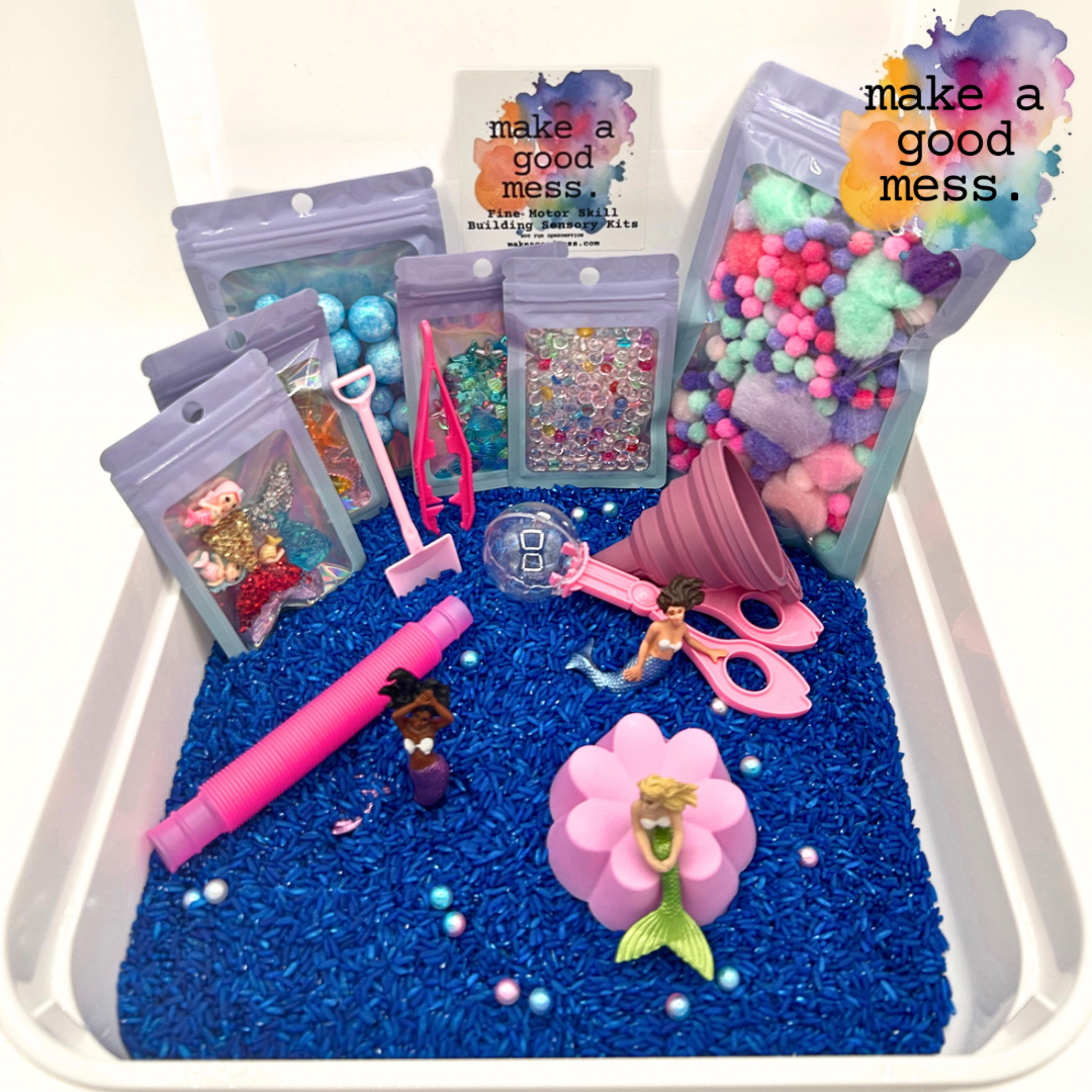 MERMAID - Fine Motor Skill Building Sensory Kit