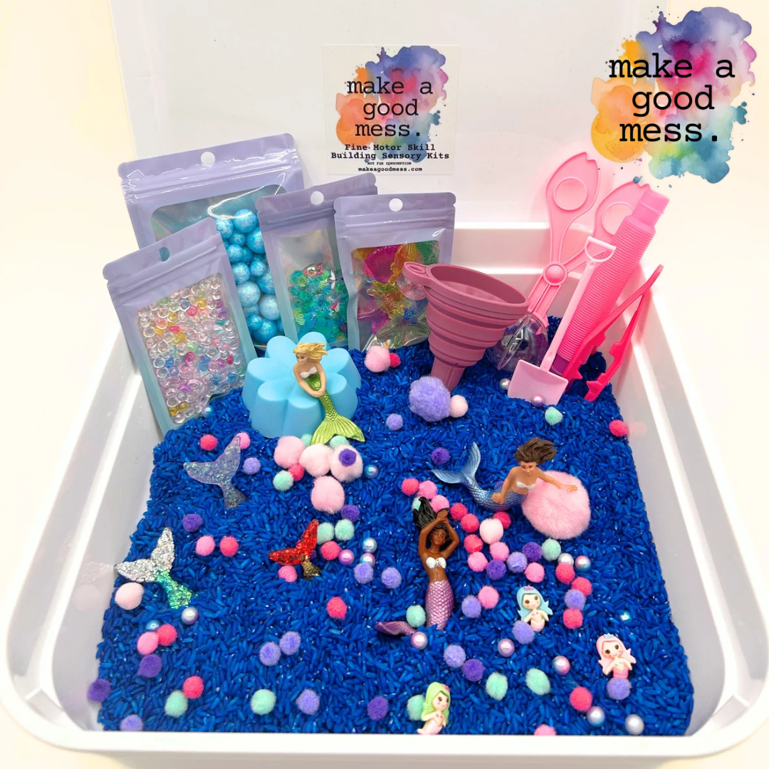 MERMAID - Fine Motor Skill Building Sensory Kit