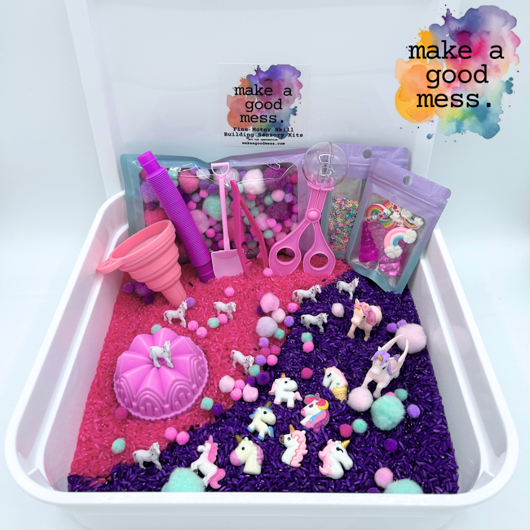 UNICORN - Fine Motor Skill Building Sensory Kit