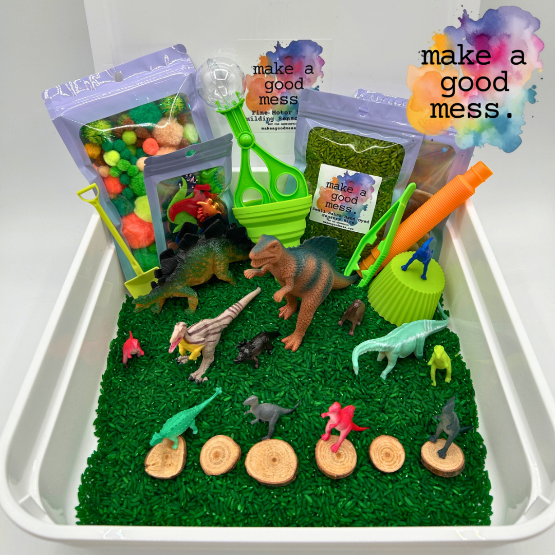 DINOSAUR - Fine Motor Skill Building Sensory Kit